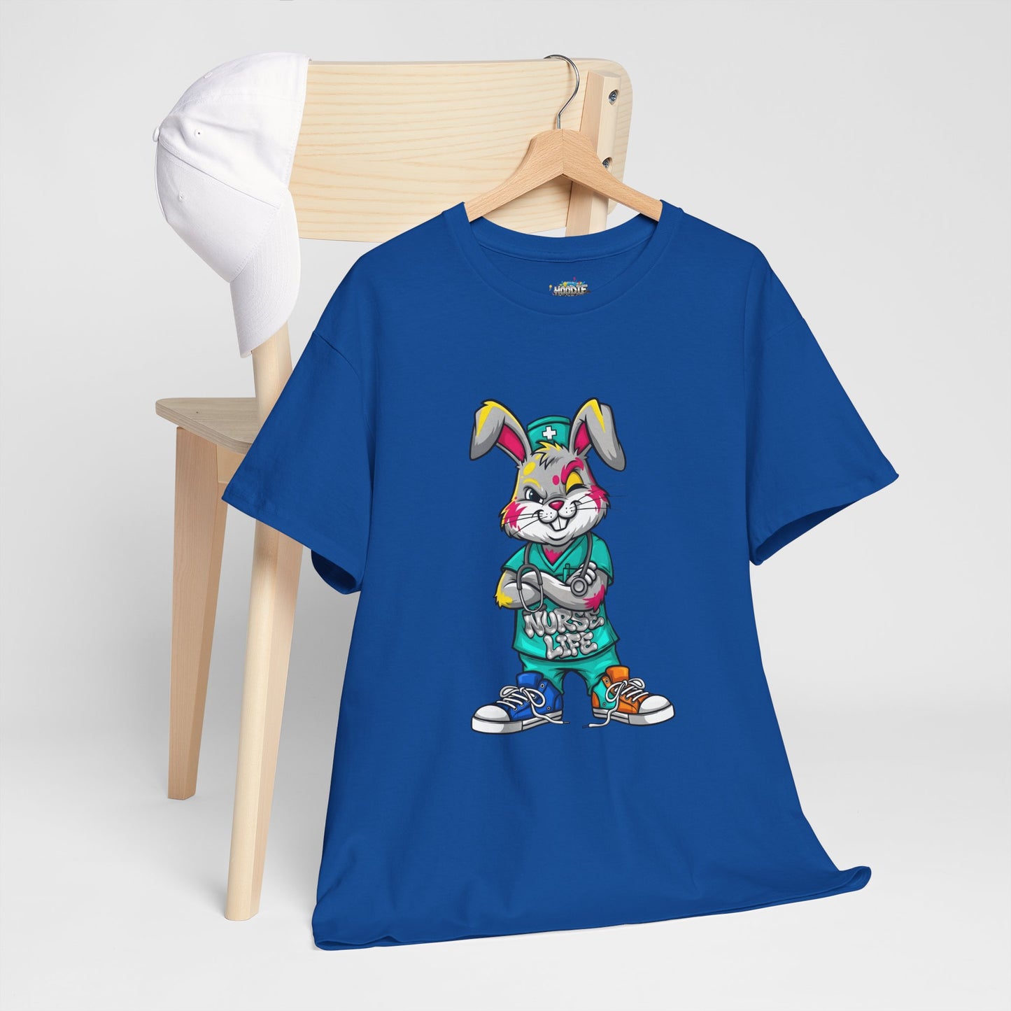 Easter Street Bunny T‑Shirt — Cool Graphic Bunny with "Always Be Kind" Tee