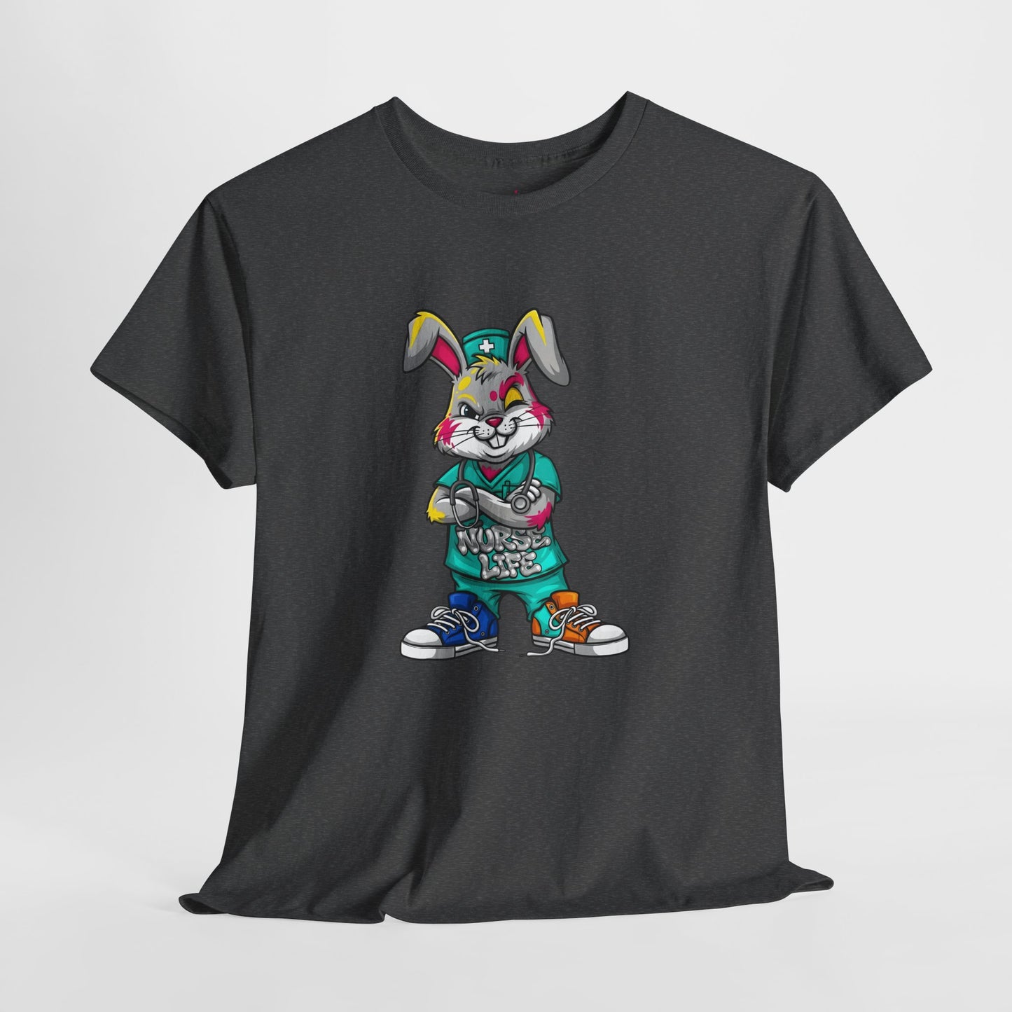 Easter Street Bunny T‑Shirt — Cool Graphic Bunny with "Always Be Kind" Tee