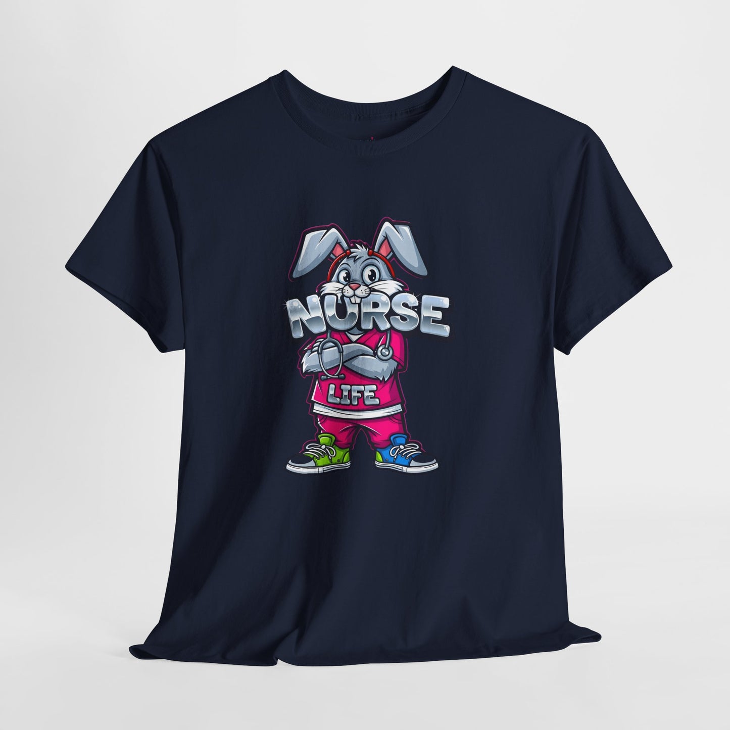 Nurse Gift - Life Bunny T-Shirt