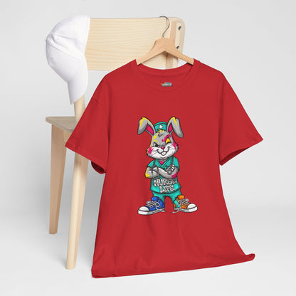 Easter Street Bunny T‑Shirt — Cool Graphic Bunny with "Always Be Kind" Tee
