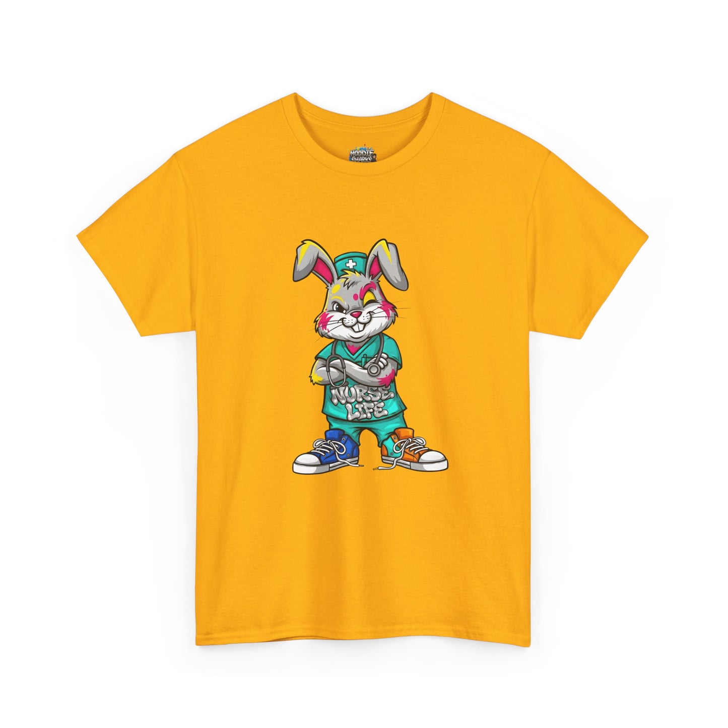 Easter Street Bunny T‑Shirt — Cool Graphic Bunny with "Always Be Kind" Tee
