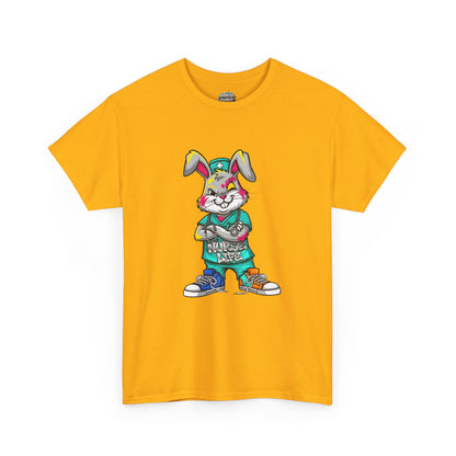 Easter Street Bunny T‑Shirt — Cool Graphic Bunny with "Always Be Kind" Tee
