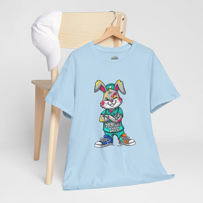 Easter Street Bunny T‑Shirt — Cool Graphic Bunny with "Always Be Kind" Tee