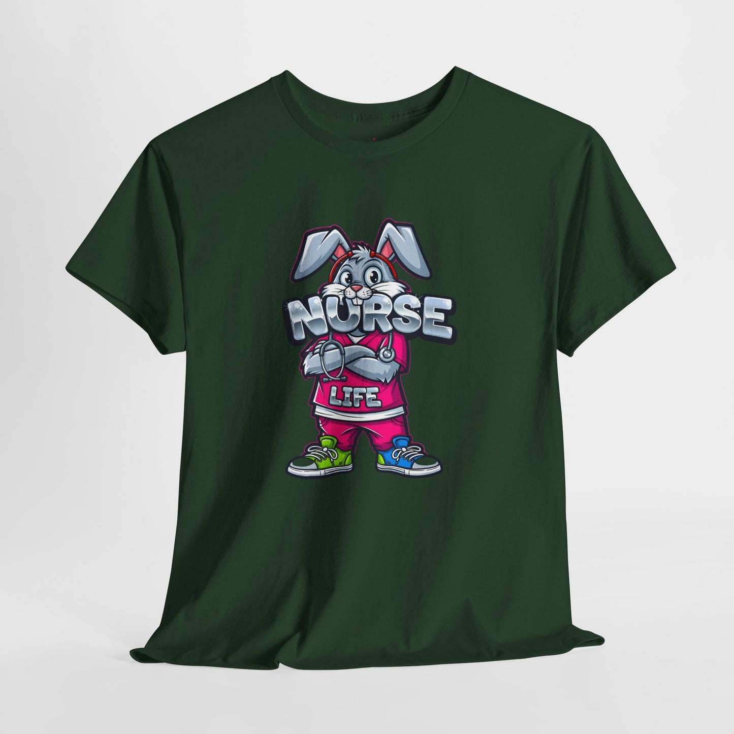 Nurse Gift - Life Bunny T-Shirt