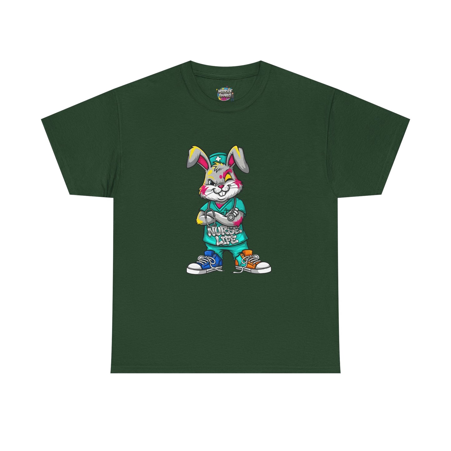 Easter Street Bunny T‑Shirt — Cool Graphic Bunny with "Always Be Kind" Tee