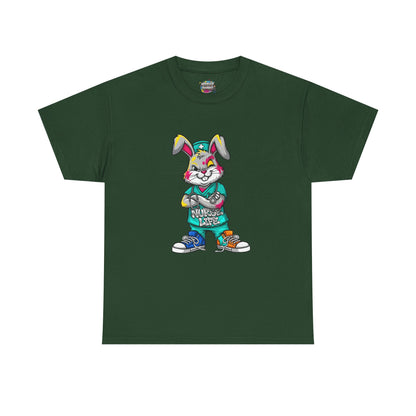 Easter Street Bunny T‑Shirt — Cool Graphic Bunny with "Always Be Kind" Tee