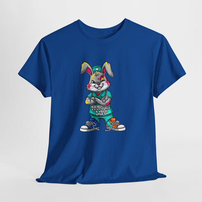 Easter Street Bunny T‑Shirt — Cool Graphic Bunny with "Always Be Kind" Tee