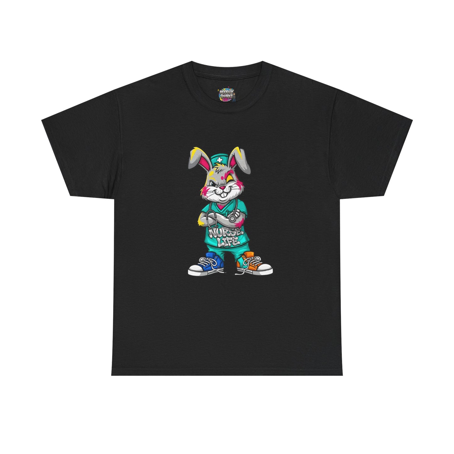 Easter Street Bunny T‑Shirt — Cool Graphic Bunny with "Always Be Kind" Tee