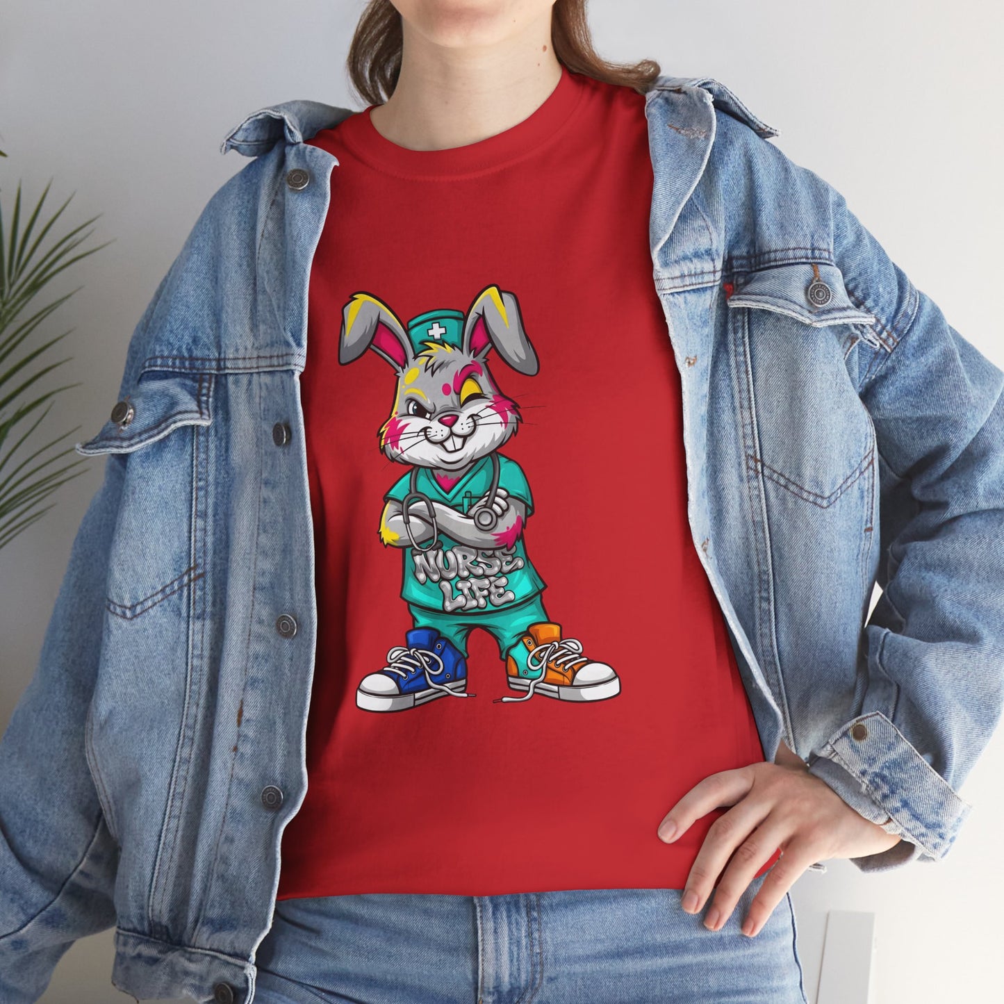 Easter Street Bunny T‑Shirt — Cool Graphic Bunny with "Always Be Kind" Tee