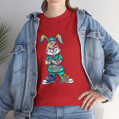 Easter Street Bunny T‑Shirt — Cool Graphic Bunny with "Always Be Kind" Tee