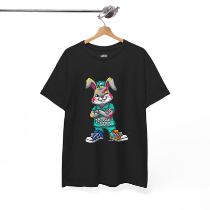 Easter Street Bunny T‑Shirt — Cool Graphic Bunny with "Always Be Kind" Tee