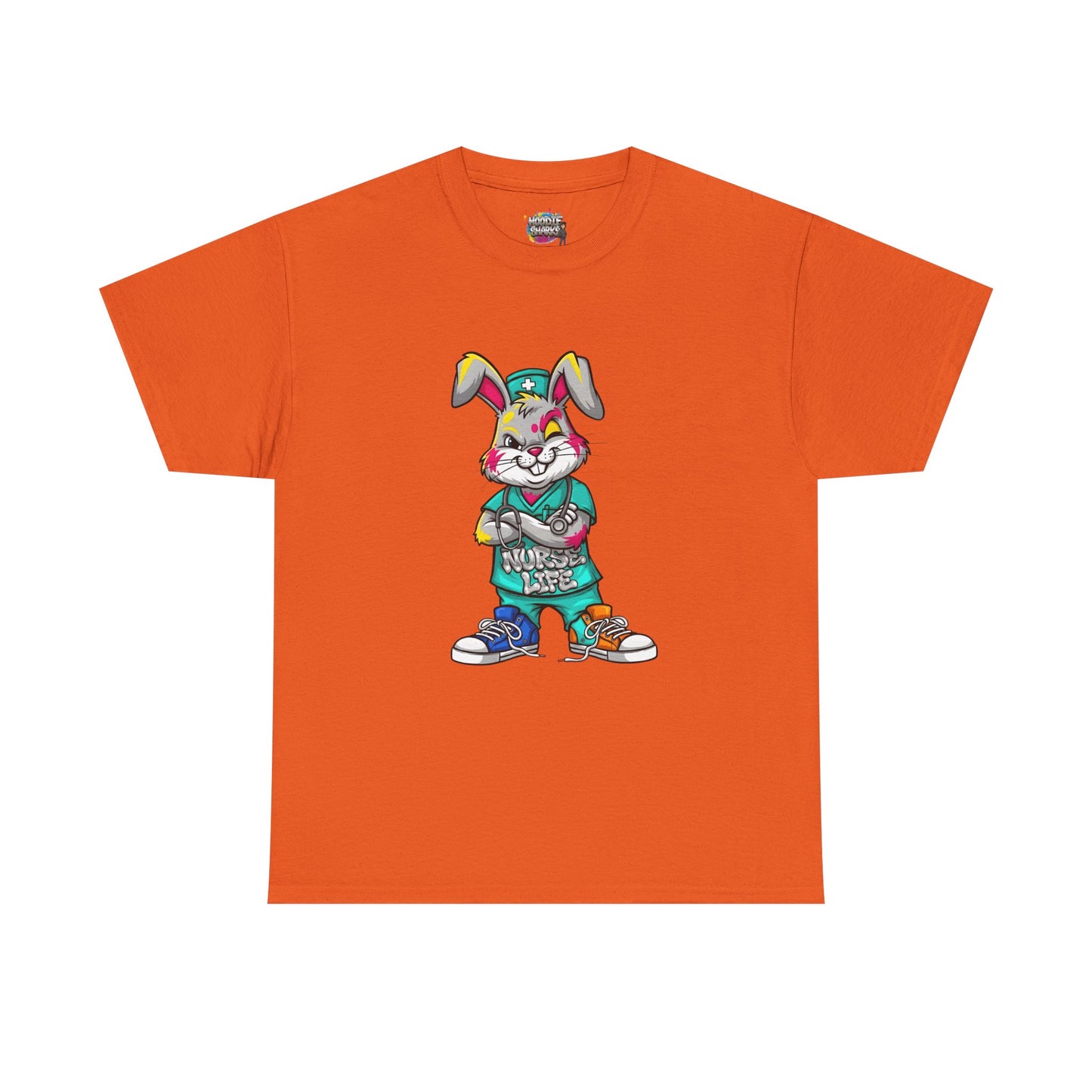 Easter Street Bunny T‑Shirt — Cool Graphic Bunny with "Always Be Kind" Tee