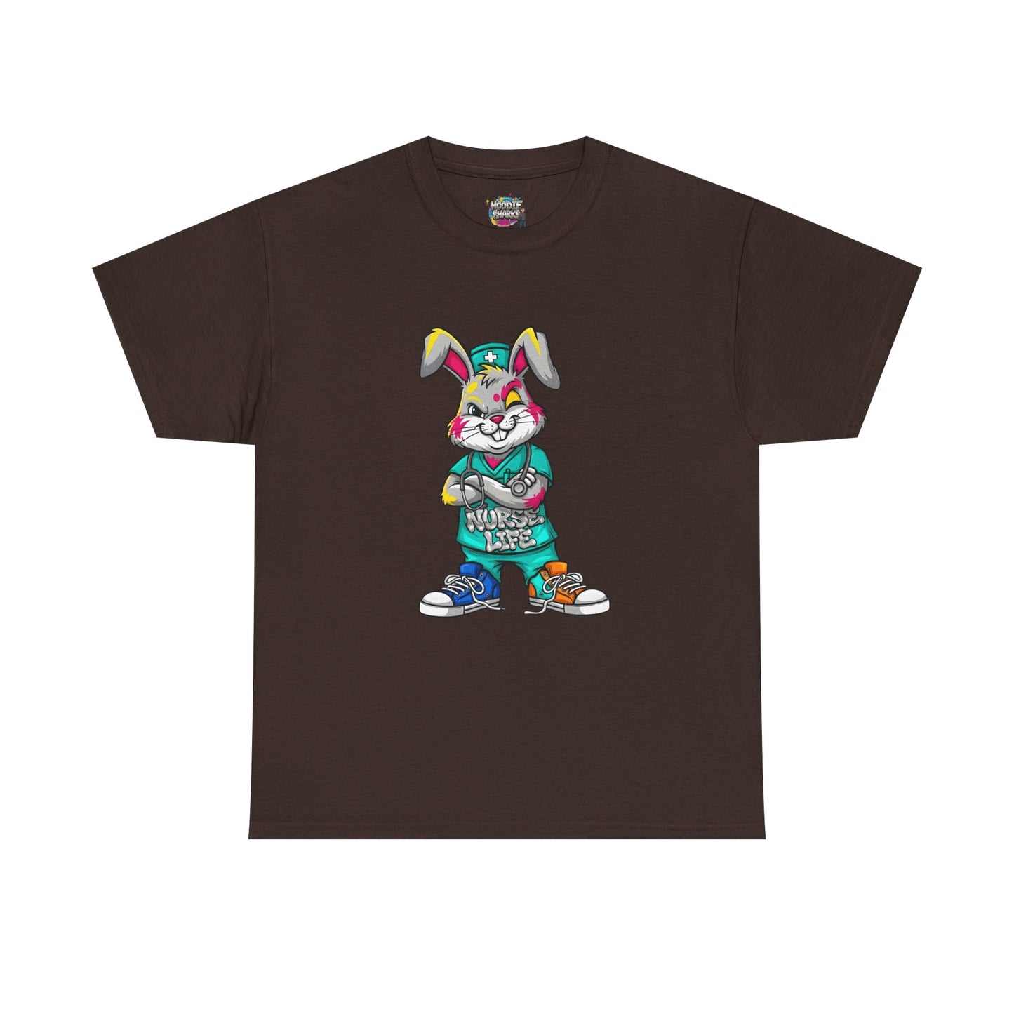 Easter Street Bunny T‑Shirt — Cool Graphic Bunny with "Always Be Kind" Tee