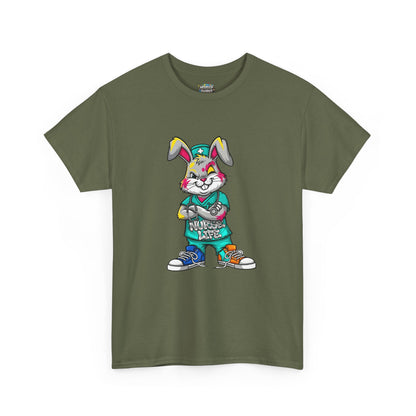Easter Street Bunny T‑Shirt — Cool Graphic Bunny with "Always Be Kind" Tee