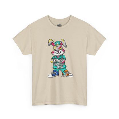 Easter Street Bunny T‑Shirt — Cool Graphic Bunny with "Always Be Kind" Tee