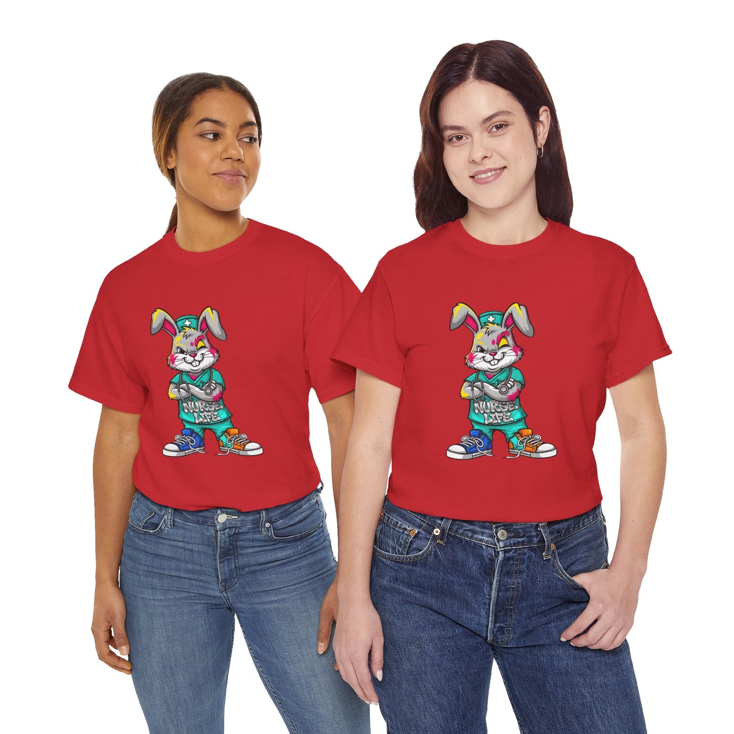 Easter Street Bunny T‑Shirt — Cool Graphic Bunny with "Always Be Kind" Tee