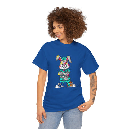Easter Street Bunny T‑Shirt — Cool Graphic Bunny with "Always Be Kind" Tee