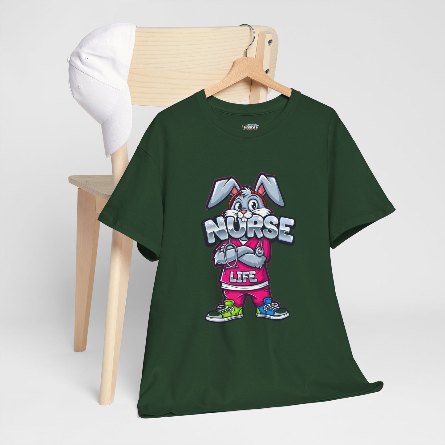 Nurse Gift - Life Bunny T-Shirt