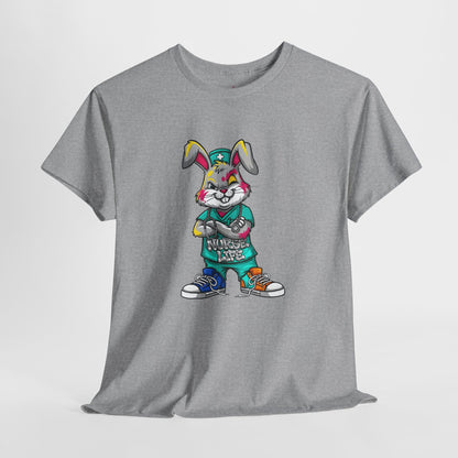 Easter Street Bunny T‑Shirt — Cool Graphic Bunny with "Always Be Kind" Tee