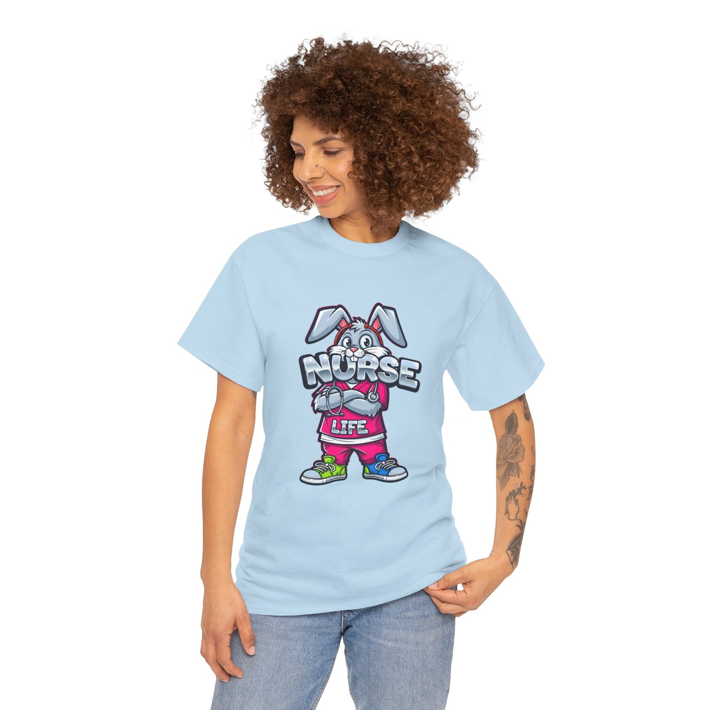 Nurse Gift - Life Bunny T-Shirt