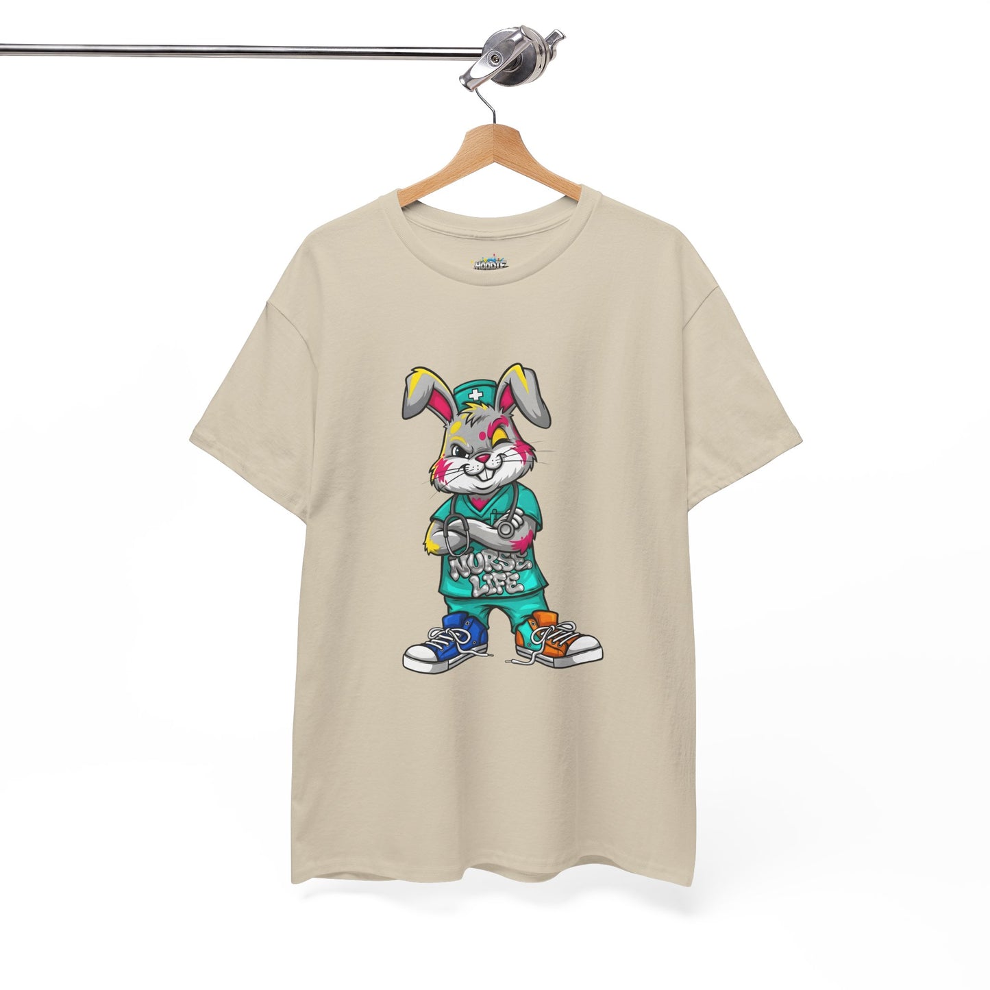 Easter Street Bunny T‑Shirt — Cool Graphic Bunny with "Always Be Kind" Tee