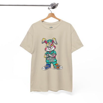 Easter Street Bunny T‑Shirt — Cool Graphic Bunny with "Always Be Kind" Tee