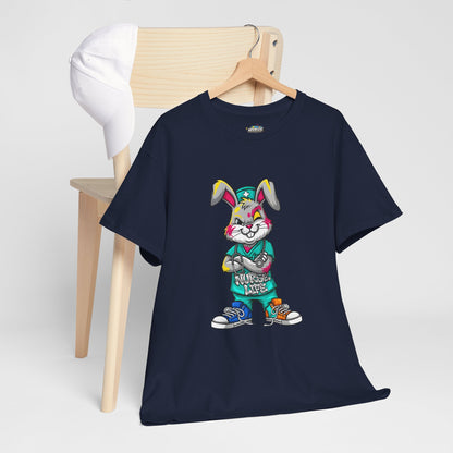 Easter Street Bunny T‑Shirt — Cool Graphic Bunny with "Always Be Kind" Tee