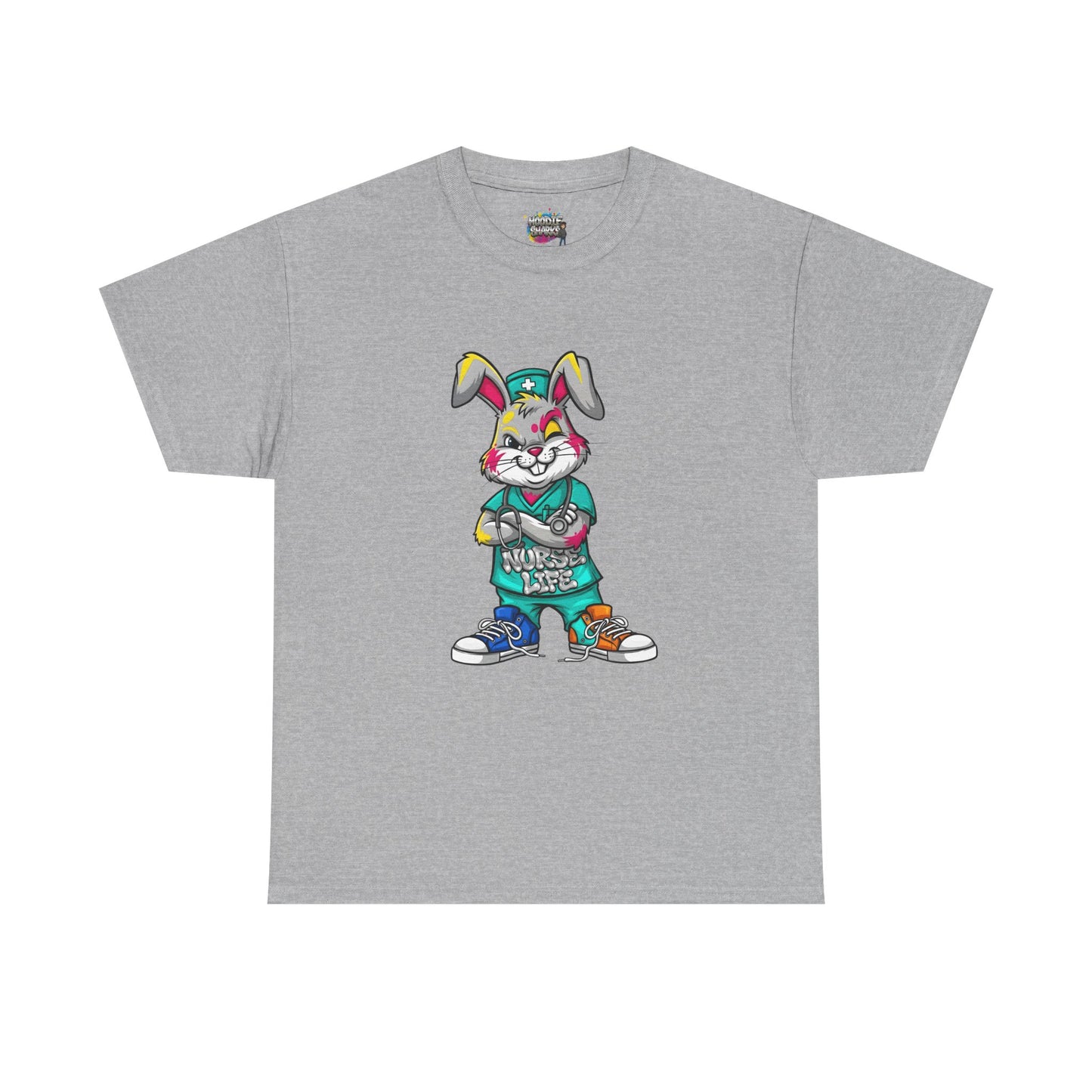 Easter Street Bunny T‑Shirt — Cool Graphic Bunny with "Always Be Kind" Tee
