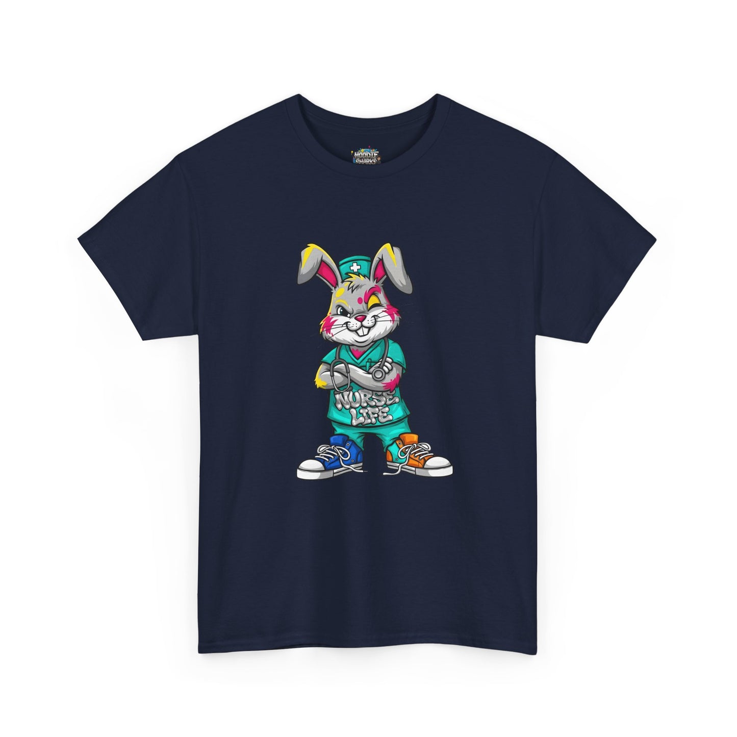 Easter Street Bunny T‑Shirt — Cool Graphic Bunny with "Always Be Kind" Tee