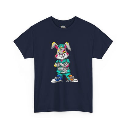 Easter Street Bunny T‑Shirt — Cool Graphic Bunny with "Always Be Kind" Tee