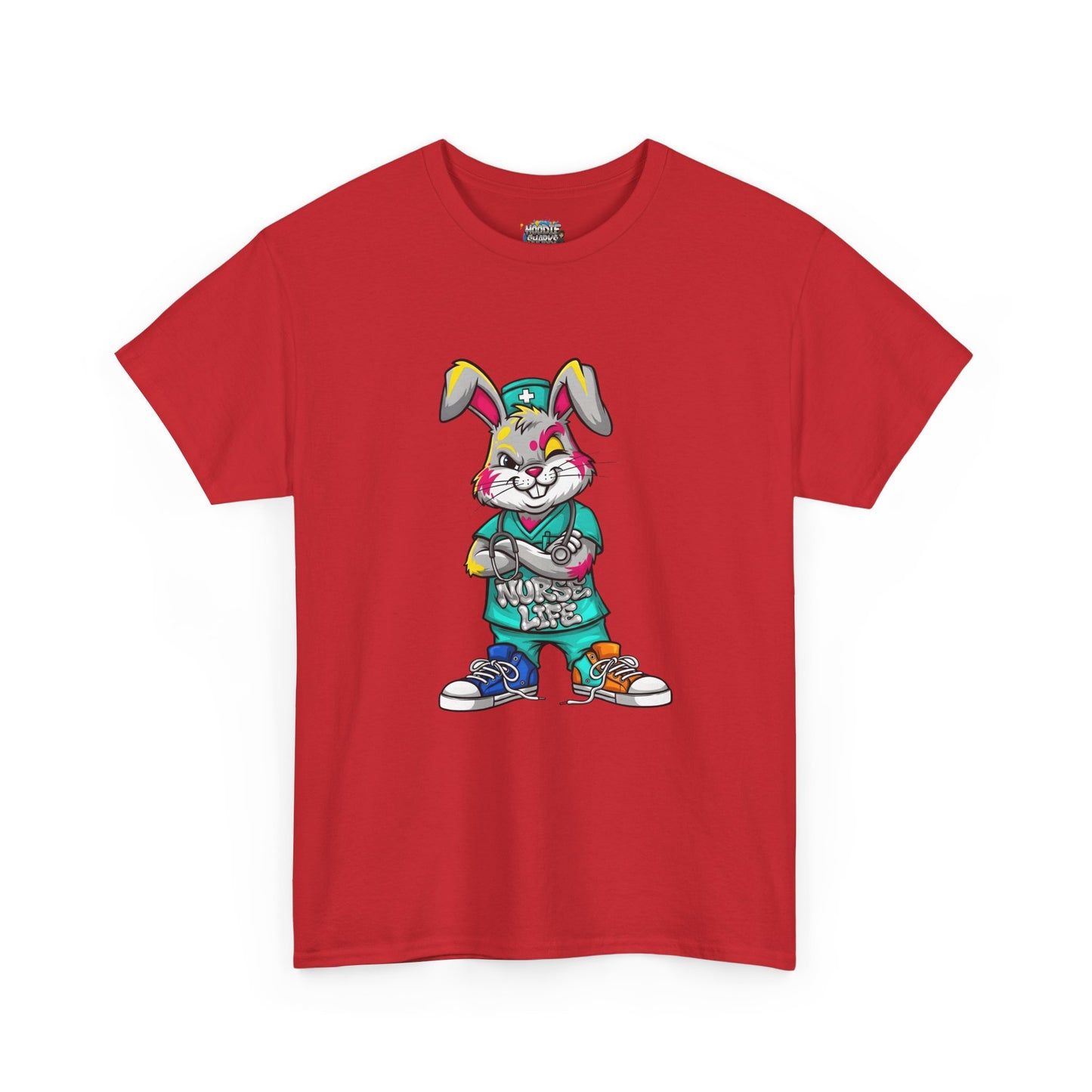 Easter Street Bunny T‑Shirt — Cool Graphic Bunny with "Always Be Kind" Tee