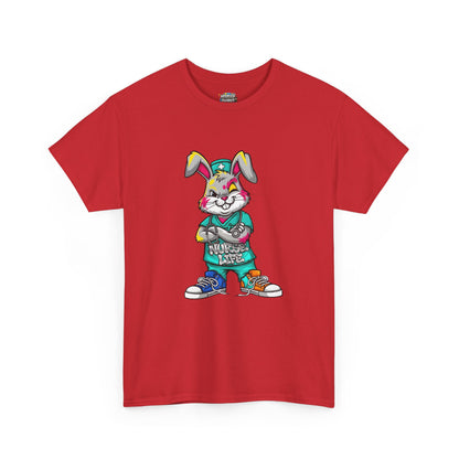Easter Street Bunny T‑Shirt — Cool Graphic Bunny with "Always Be Kind" Tee