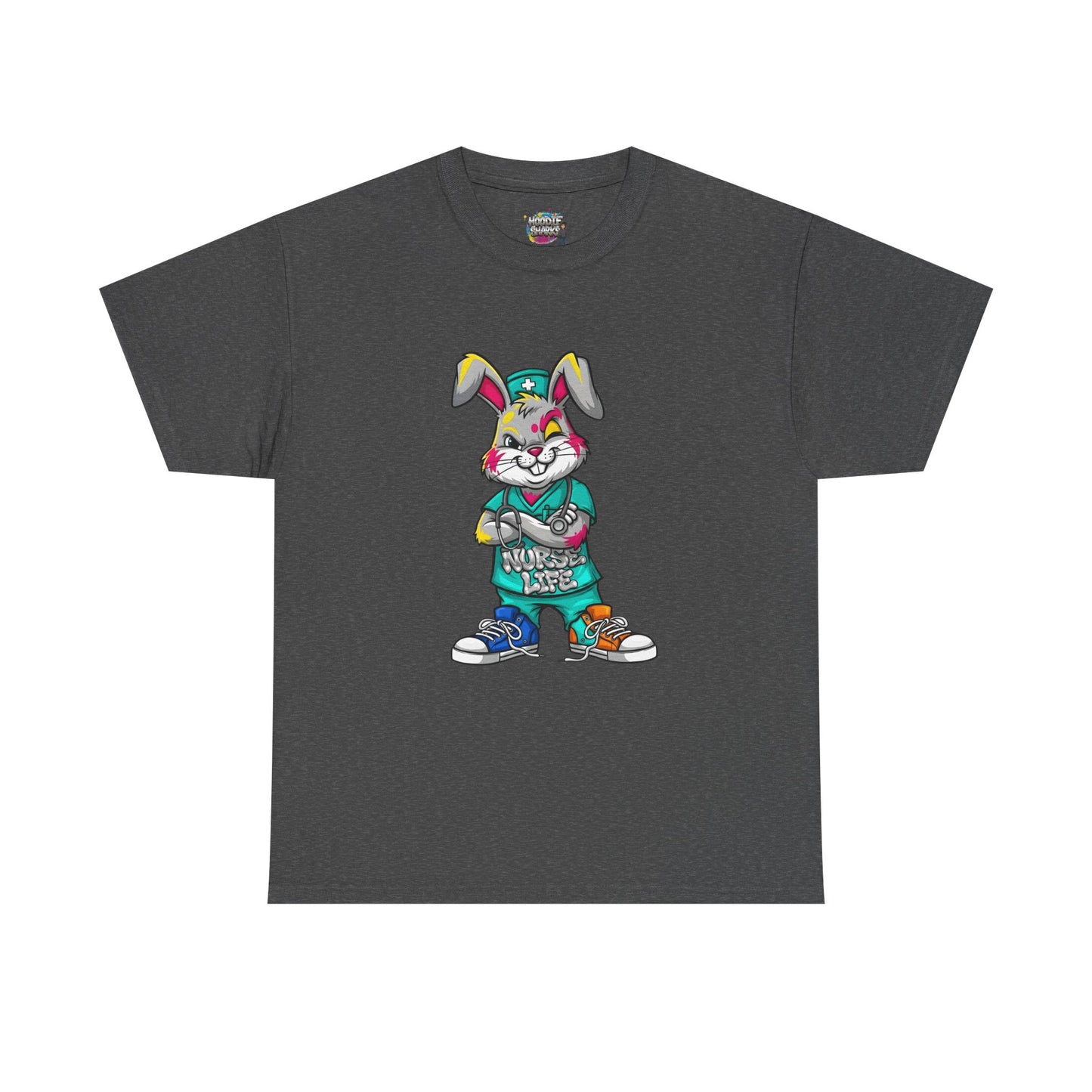 Easter Street Bunny T‑Shirt — Cool Graphic Bunny with "Always Be Kind" Tee
