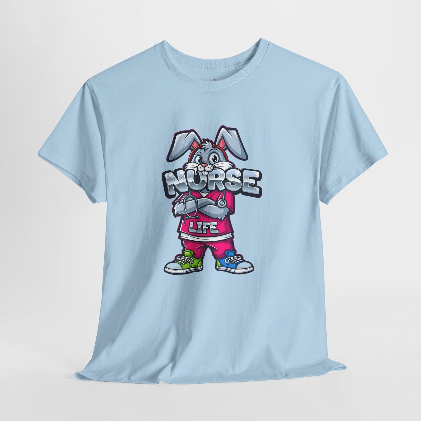 Nurse Gift - Life Bunny T-Shirt