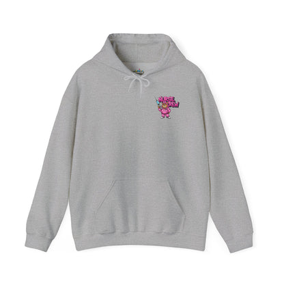 Nurse Crew Hoodie — Cute Teddy Nurse with Syringe Graphic
