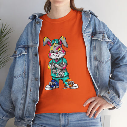 Easter Street Bunny T‑Shirt — Cool Graphic Bunny with "Always Be Kind" Tee