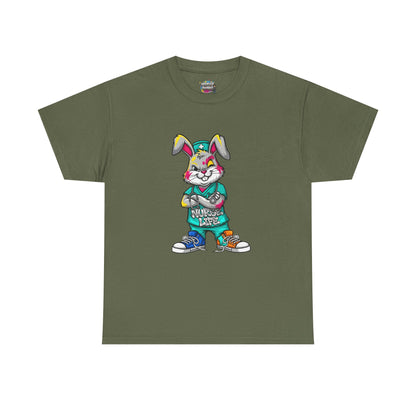 Easter Street Bunny T‑Shirt — Cool Graphic Bunny with "Always Be Kind" Tee