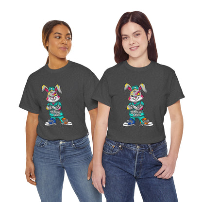 Easter Street Bunny T‑Shirt — Cool Graphic Bunny with "Always Be Kind" Tee