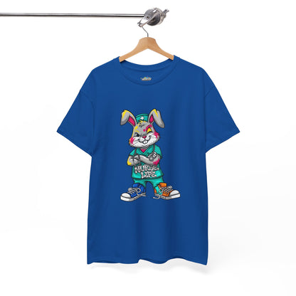 Easter Street Bunny T‑Shirt — Cool Graphic Bunny with "Always Be Kind" Tee