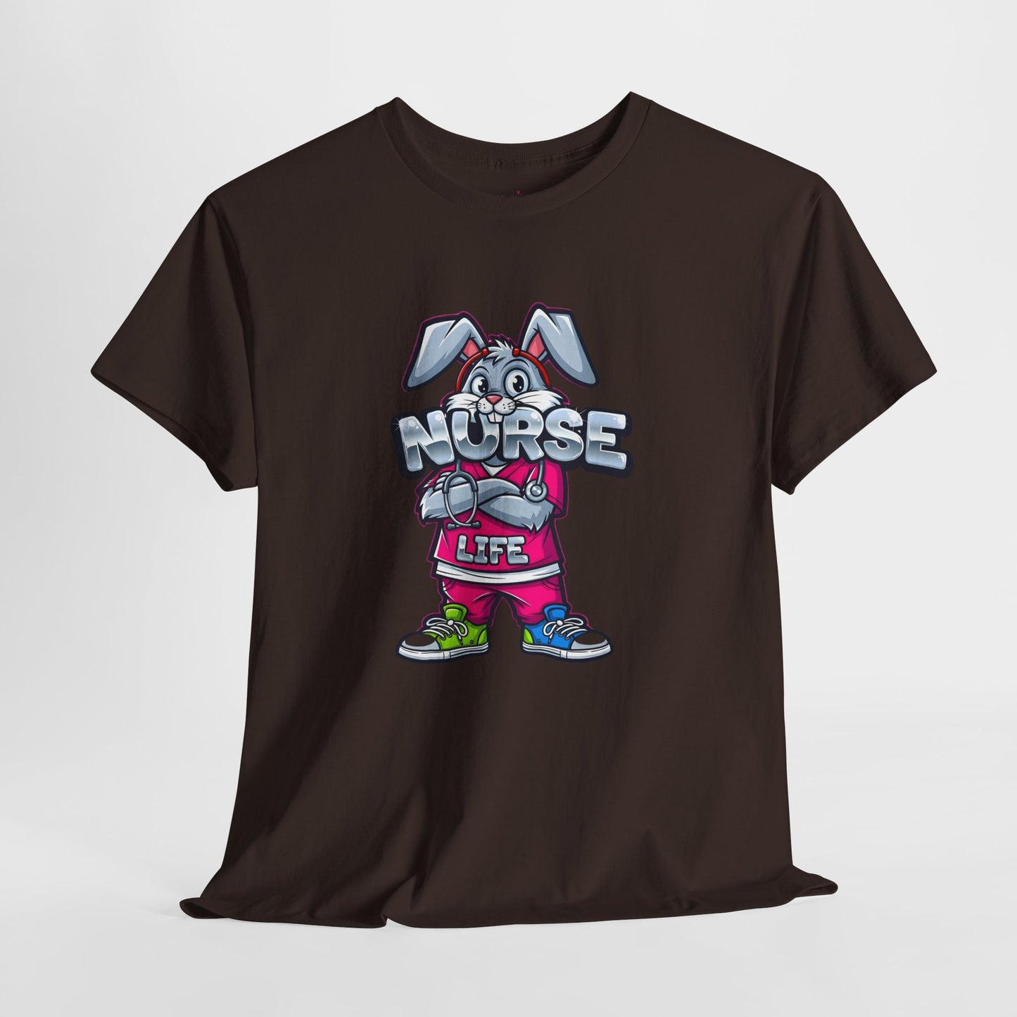 Nurse Gift - Life Bunny T-Shirt