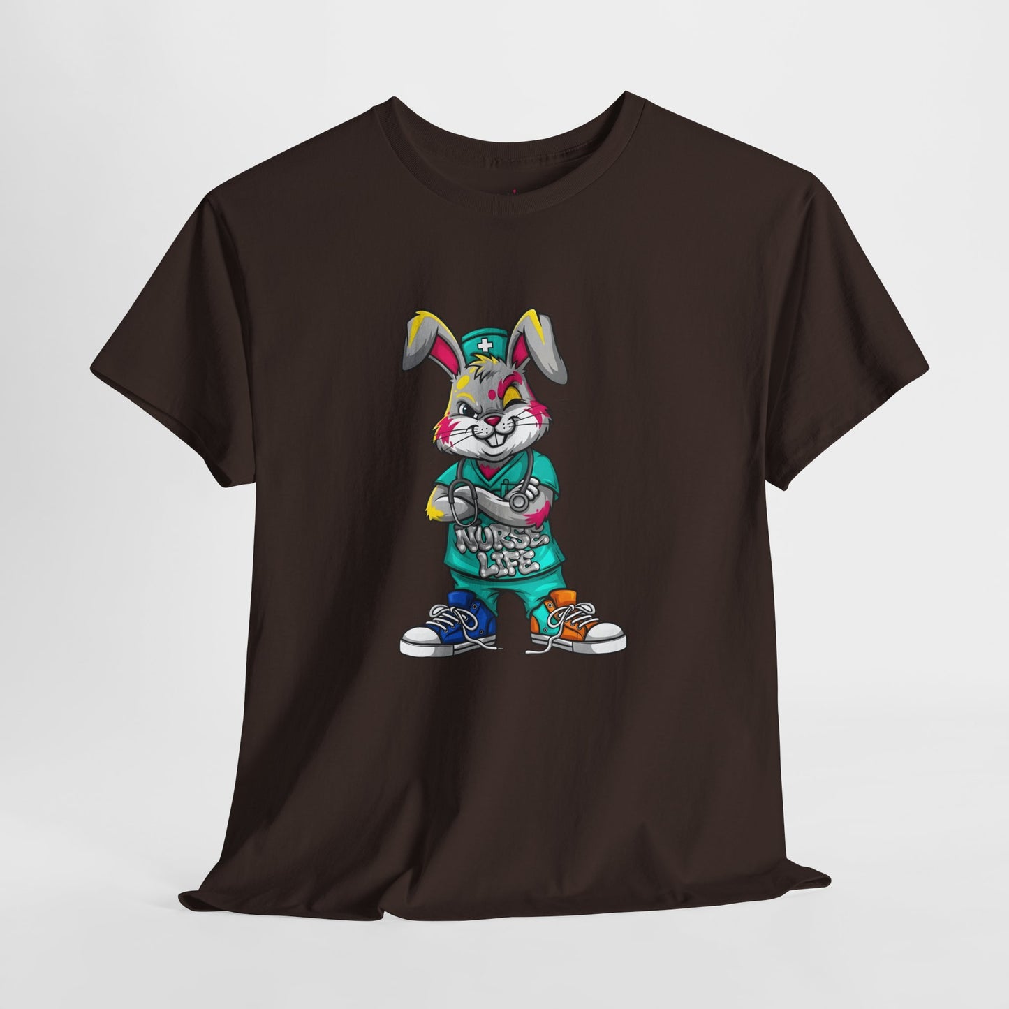 Easter Street Bunny T‑Shirt — Cool Graphic Bunny with "Always Be Kind" Tee