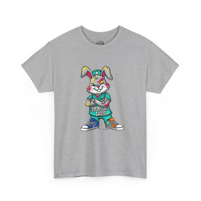 Easter Street Bunny T‑Shirt — Cool Graphic Bunny with "Always Be Kind" Tee