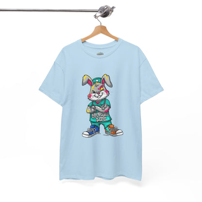 Easter Street Bunny T‑Shirt — Cool Graphic Bunny with "Always Be Kind" Tee