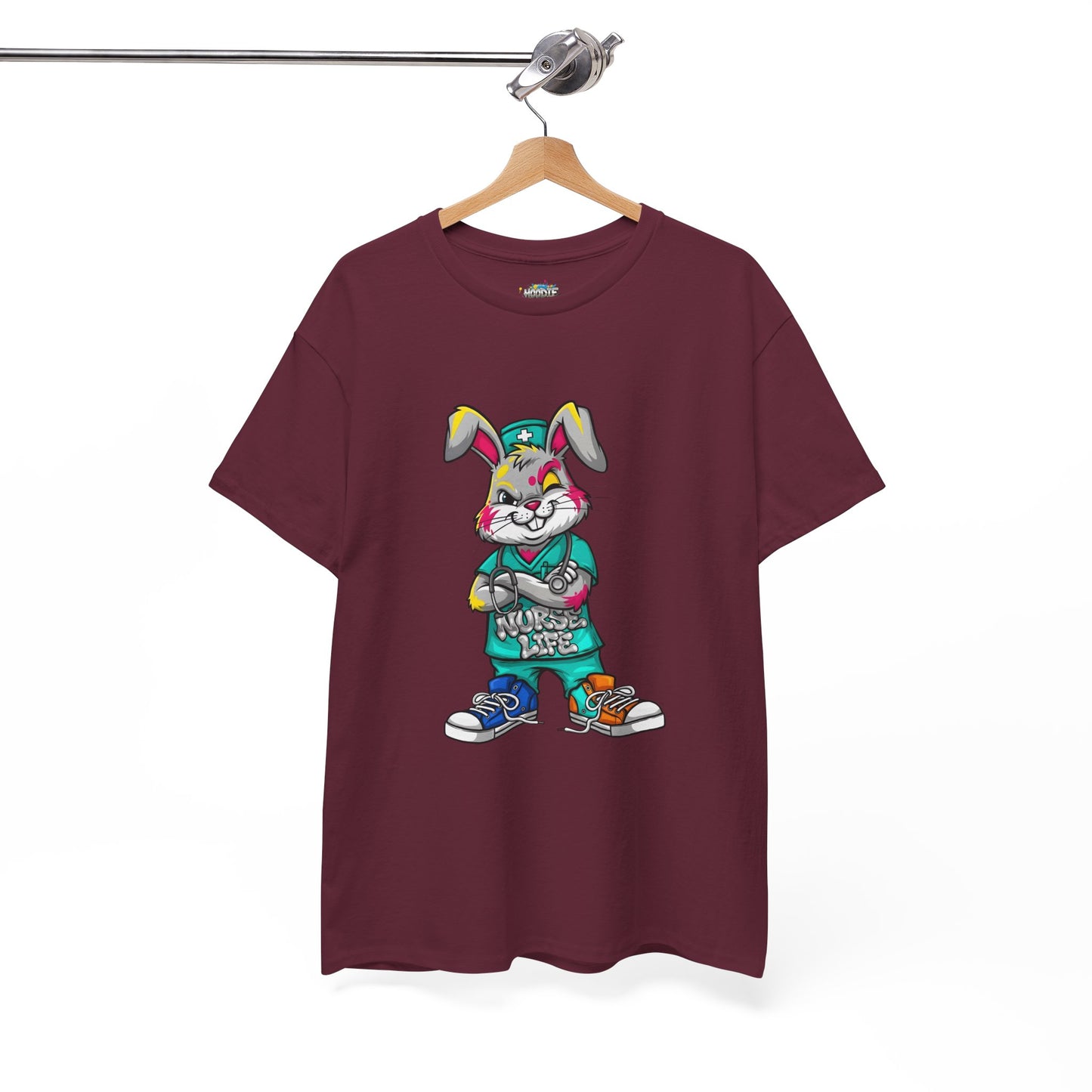 Easter Street Bunny T‑Shirt — Cool Graphic Bunny with "Always Be Kind" Tee