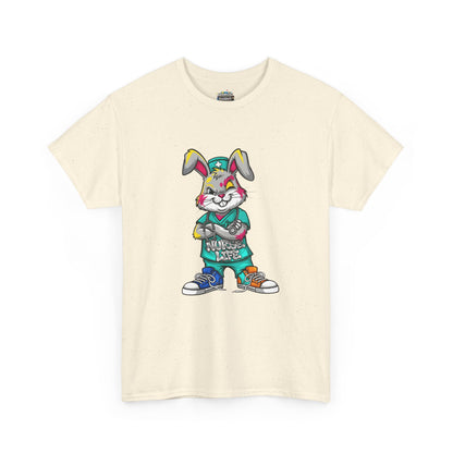 Easter Street Bunny T‑Shirt — Cool Graphic Bunny with "Always Be Kind" Tee