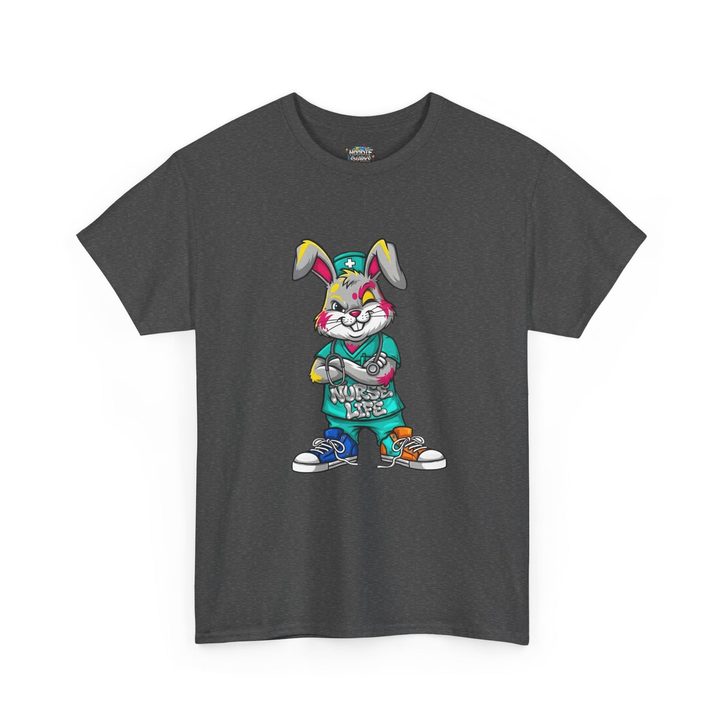 Easter Street Bunny T‑Shirt — Cool Graphic Bunny with "Always Be Kind" Tee