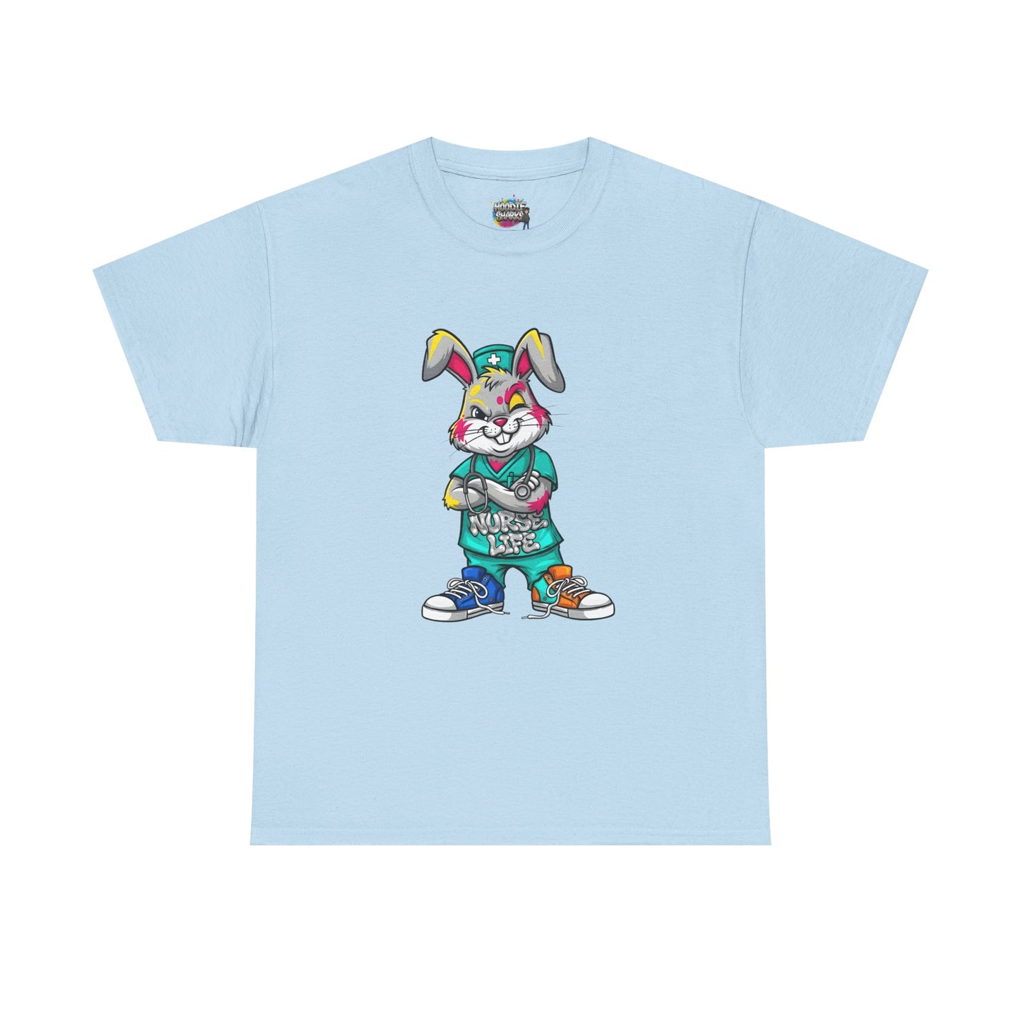 Easter Street Bunny T‑Shirt — Cool Graphic Bunny with "Always Be Kind" Tee