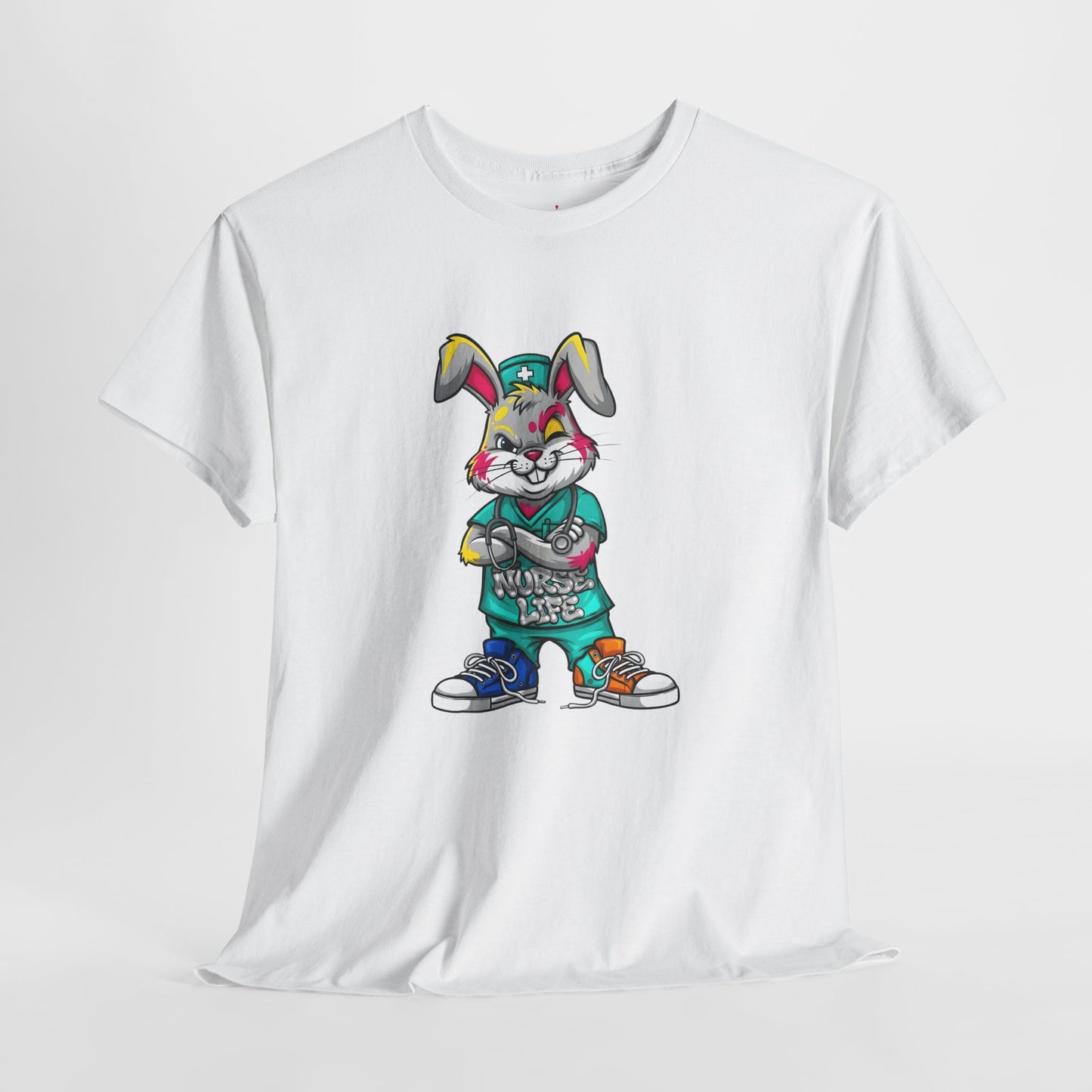 Easter Street Bunny T‑Shirt — Cool Graphic Bunny with "Always Be Kind" Tee