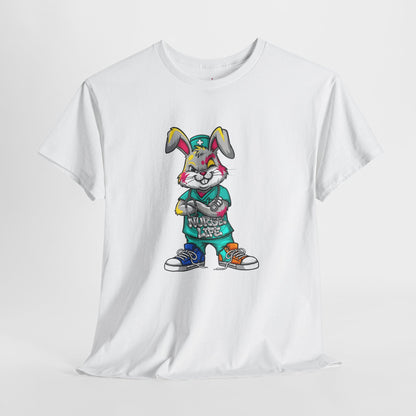Easter Street Bunny T‑Shirt — Cool Graphic Bunny with "Always Be Kind" Tee
