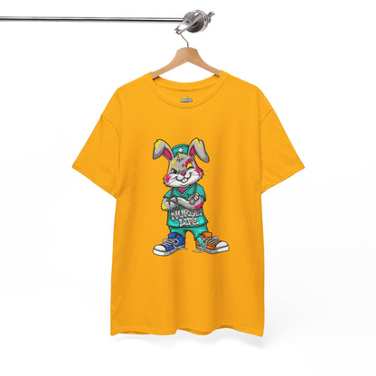 Easter Street Bunny T‑Shirt — Cool Graphic Bunny with "Always Be Kind" Tee
